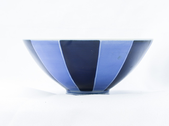 お茶碗 ストライプ