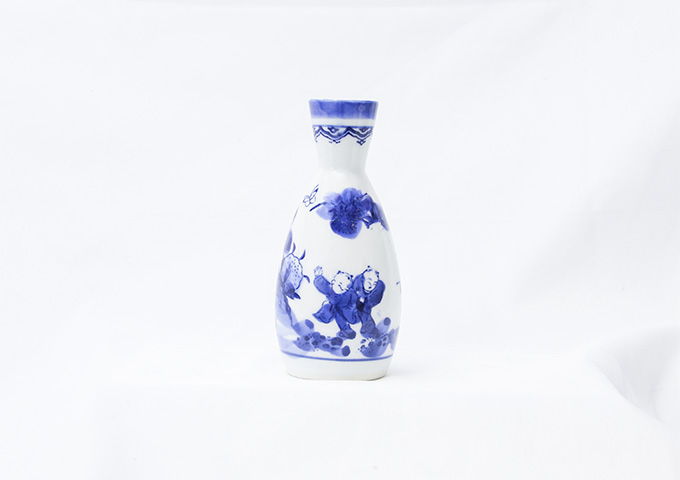 徳利（唐子模様）
