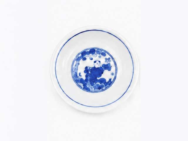 小皿（円形模様）
