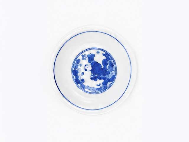 小皿（円形模様）