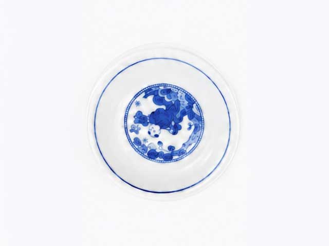 小皿（円形模様）