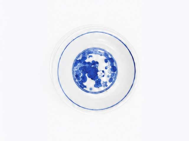 小皿（円形模様）